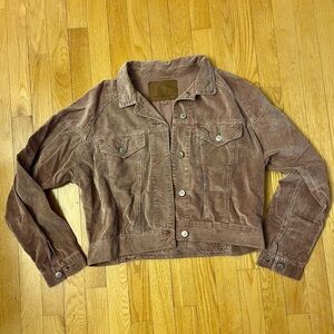 American Eagle Outfitters Tan Corduroy Jacket